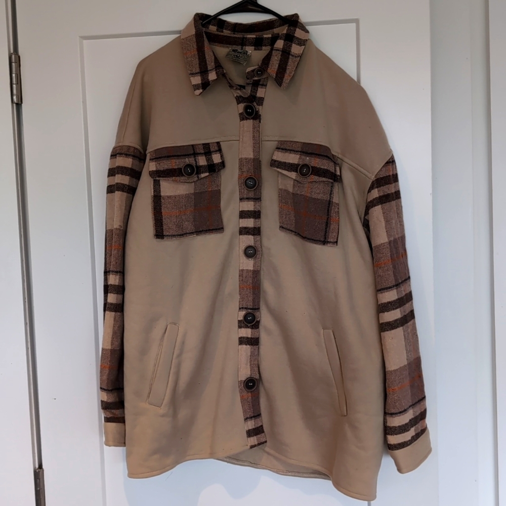 NEW Plaid Shacket